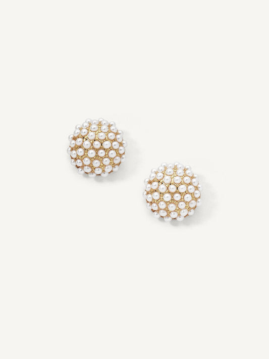 Pearl Pave Studs